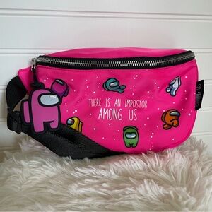 SOLD Zara Pink Among Us Kids Belt Bag